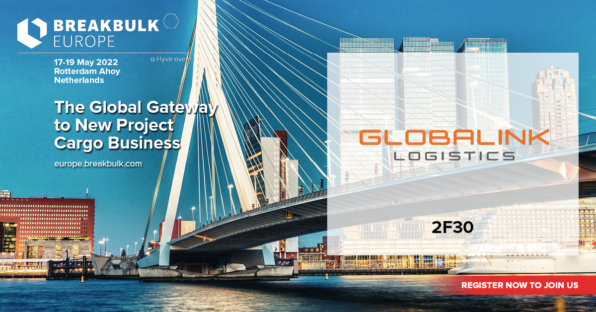 Join Globalink at Breakbulk Europe in Rotterdam International Freight