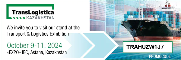MEET US AT TRANSLOGISTICA  ON OCTOBER 9-11 IN ASTANA, KAZAKHSTAN